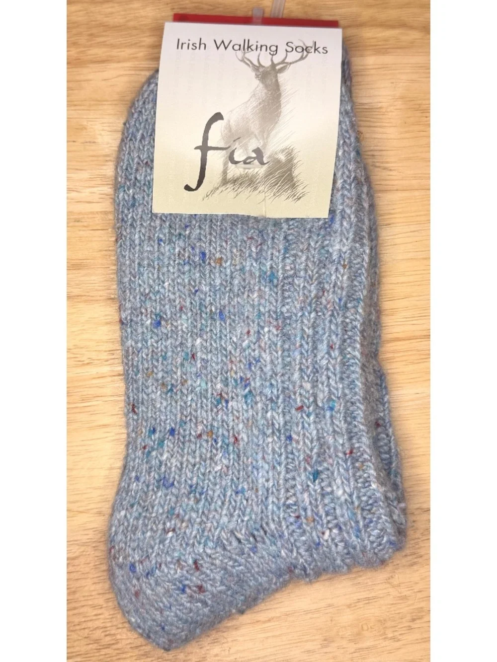 Fia  Wool/Acrylic Blend  Irish Walking Socks  M New